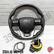 STIR SETIR FORTUNER VRZ TYPE GR CARBON KEVLAR ORIGINAL