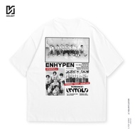 Kaos T-shirt KPOP Series Enha XO Black And White - Romance Untold - 24NL8 NLC
