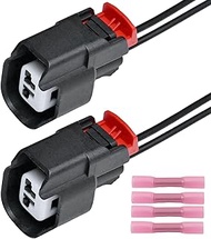 ABS Wheel Speed Sensor Connector Pigtail Plug Wiring Harness fit for Jeep Chrysler Dodge Ford Chevro