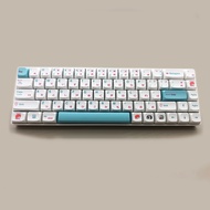 Sushi Theme XDA Custom Japanese Anime White Keycaps PBT Set for Mechanical Keyboard Gaming Cherry MX Switches shoutuan