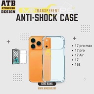 Ready Stock 🇲🇾ATB iphone 17 pro max Casing clear Case casing cover for iPhone 17/17promax苹果17高透保护壳