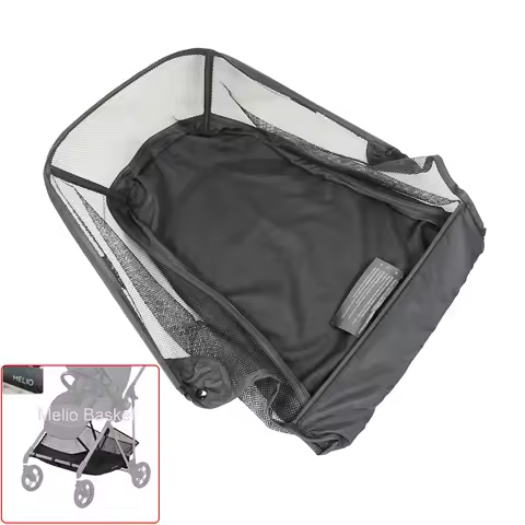 Buggy Diaper Bag For Cybex Melio2/3/Pro Carbon Stroller Shopping Basket Upgrade Storage Bag Direct R