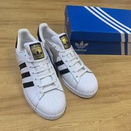 正品 adidas superstar C77124 黑白 金標 貝殼頭 限量 絕版 全新