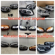 Mercedes-Benz C200 E350e Headlight GLA200 C250 A200 A250 B180 B200 E200 S450 S580 AMG S63 LED Left R