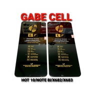 LCD INF X682/X683/KE7/CE7J/HOT 10/NOTE 8I/SPARK 6/CAMON 16 BLACK FULLSET TOUCHSCREEN NEW