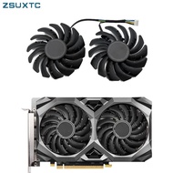 2PCS/lot PLD09210S12HH RX 5500 XT Cooler fan For MSI Radeon RX5500 XT MECH OC video card Fan