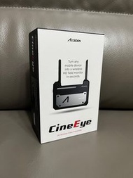 🔥全新 CineEye Accsoon視訊傳輸器 5G 無線即時傳輸至 4 台裝置,1080p WiFi HDMI,100 公尺範圍,支援 Android 和 iOS,RGB,3D LUT 裝載,令人難以置信的低延遲 Wireless Video Transmitter with 5 GHz Wi-Fi for up to 4 Mobile Devices (Tag: 拍片 攝錄 錄影 拍攝 攝製 KOL Youtuber hollyland 開live  網紅 直播 live FB 限時動態 圖傳)