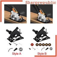 [Sharprepublic] Angle Grinder Cutting Bracket, Angle Grinder Support, Adjustable Angle Grinder Accessories Angle Grinder Stand