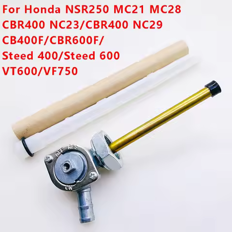 Motorcycle Fuel Tank Petcock Valve Switch For Honda CBR400 NC23 NC29 CB400F CB-1 CBR600F VT600C Shad