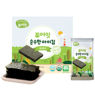韓國Naebro Pure Eat幼兒有機原味紫菜(15g)盒裝（EXP:2026/06/16)-平行進口