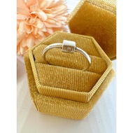 750 白金钻石戒指｜750 White Gold Diamond Ring
