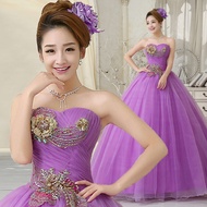 Womens Luxury Elegant Long Evening Dress Temperament 2025 Dinner Party Fairy Sweet Princess Ball Gow