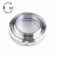 102mm 304 Sanitary Sight Glass Diopter Stainless Steel SS304 Circular Viewing Sight Glass