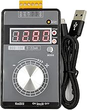 Analog 0-5V 0-10V 4-20mA Signal Generator With Rechargeable Battery Pocket Adjustable Voltage Curren