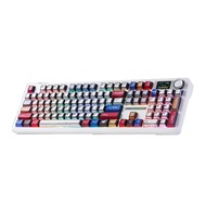 AULA F75/F75/F108 Max Wireless 75% Mechanical Gaming Keyboard with Comic Keycaps Tri-Mode Gasket Str