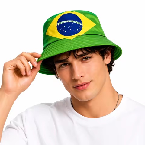 Bucket Hat with National Flag WC 2026 Hat Merchandise for Soccer Fans Gifts