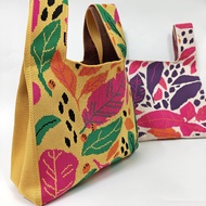 NDG Japanese Style Fabric Wrist Knot Bag
