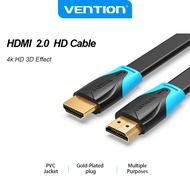 Vention Flat HDMI Cable 4K/60HZ HDMI 2.0 Splitter Cable for Mi Box HDTV HDMI 2.0 Audio Cable Switch 