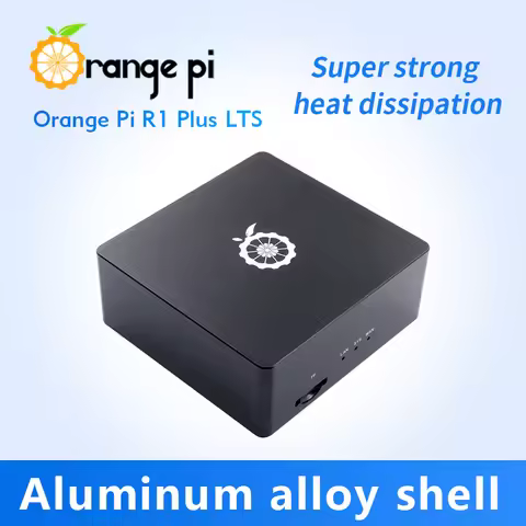 Metal Case for Orange Pi R1 Plus LTS Board