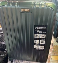 全新ELLE綠色green suitcase luggage baggage 7kg baggage luggage suitcase hand carry cabin size 20 吋 旅行喼行李