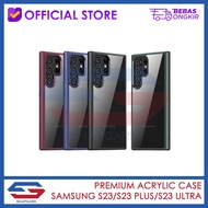 SNAPGARD Premium Acrylic Case Samsung S23 Ultra Case S23 Plus Case S23