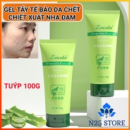 Gel Tẩy Tế Bào Da Chết Chiết Xuất Nha Đam ZENCOLOR Aloe Vera Extract Tuýp 100gr – Tẩy Sạch Da Chết K