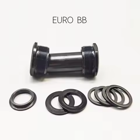 BMX Bottom Bracket Mini Bike Street Climbing BB EURO BC 1.37*24T BB Kit 19mm-48/8T Suitable for 73MM