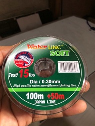 senar pancing water Line kuat anti kriting lembut dan mudah tenggelam