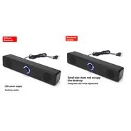 PC Soundbar Speaker USB Powered Soundbar for TV Pc Laptop Gaming Home Theater Audio System