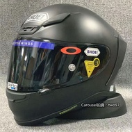 SHOEI Z7消光黑加長尾翼安全帽機車頭盔全盔全罩男女賽車跑盔防摔保護防碰撞四季通用摩托騎士裝備通風透氣重機騎乘&amp;代購