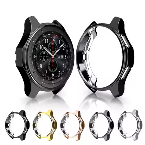 Protective Case For Samsung Galaxy Watch 46mm 42mm Case Protector Frame Cover Soft TPU Shell For Sam