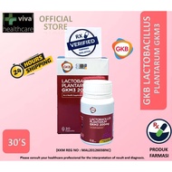 GKB Lactobacillus Plantarum GKM3 200mg GKBGKM3 Weight Loss Supplement Relief Constipation Probiotic 