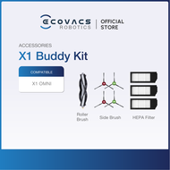 ECOVACS DEEBOT X1 & X2/T10 & T20 FAMILY SERIES - ACCESSORIES KIT MOP CLOTH & DUSTBAG