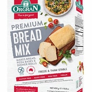 orgran premium bread mix 450gr