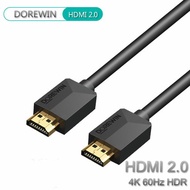 DOREWIN 1.5M HDMI Cable 4K 60Hz HDMI2.0 Cable for PC Xbox Gaming Monitor Male to Male Hdmi Extension Cable