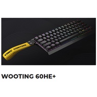 LOCAL Ready Stock | Wooting 60HE+ Best Keyboard for FPS | The 60% Rapid Trigger Keyboard