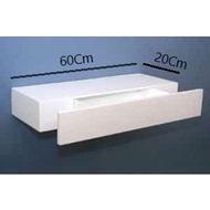 Drawer Rack Length 60 Width 20 Thick 10cm FLOATING SHELVES DRAWER