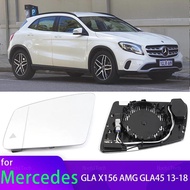 Side Rearview Mirror Heating Glass Heated Mirror Lens Fit For Mercedes-Benz GLA Class GLA180 GLA200 