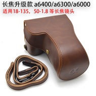 Sony A6400 Extended Leather Case A6300 A6100 A6000 ZV-E10L 18-135 Shima Lens