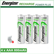 Energizer Recharge Power Plus AA/AAA 4s Batteries (Card）+Charger