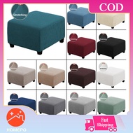 XHOME Elastic Footstool Cover Stretch Removable Slipcover Furniture Protector