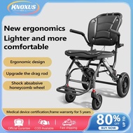 Travel wheelchair, portable ergonomic wheelchair, foldable medical wheelchair, high quality elderly 