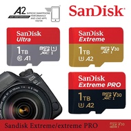 Sandisk Extreme Pro 4K Up to 200MB/s MicroSD Card With Adapter (64GB/128GB/256GB)Extreme Up To 190MB