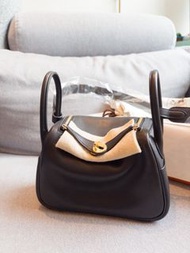 Brand new mini Lindy 黑金 特別皮