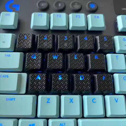 For Logitech G915\G913\G815\G813\TKL87 Mechanical Keyboard Non-Slip Textured Replacement 8Keys, 13Ke