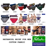 NATHANIEL BRIEF Underwear for Men Hedwig, Alesandro, Adams, Lorcan, Gondor, Agent 100% Original