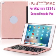 ✿FREE SHIPPING✿Keyboard Case For iPad mini 1 2 3 4 5 Wireless Bluetooth Keyboard Cases Cover with Auto Wake Up and Sleep