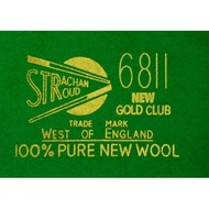 Flannel Snooker Fabric Double Cue Strachan 6811 Club Version For Table Size 10ft/12ft
