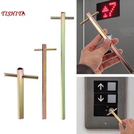 [tishita] Elevator Door Key Elevator Triangle Key for Shopping Mall Building Emergency