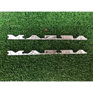 Emblem mazda for trunk lid, mazda 808/818/RX3 sedan or coupe. New old stock brand